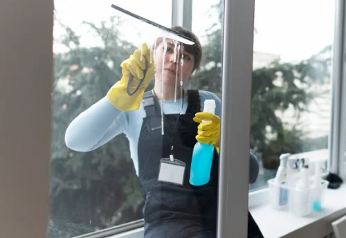 Nettoyage de vitres intérieures et extérieures au Pecq